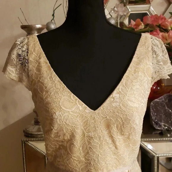 Jenny Yoo Collection lace dress size 6 - Picture 2 of 6